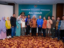 Gubernur Sultra Paparkan Kebebasan Pers pada Anugerah Pena Emas PWI Pusat di Medan