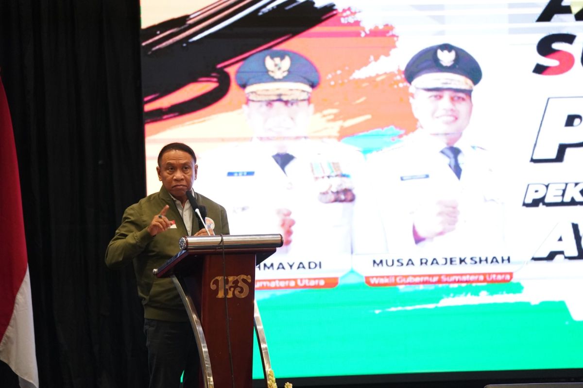 Menpora :" Pers Punya Kontribusi sangat Besar untuk Suksesnya PON XXI Sumut dan Aceh,"