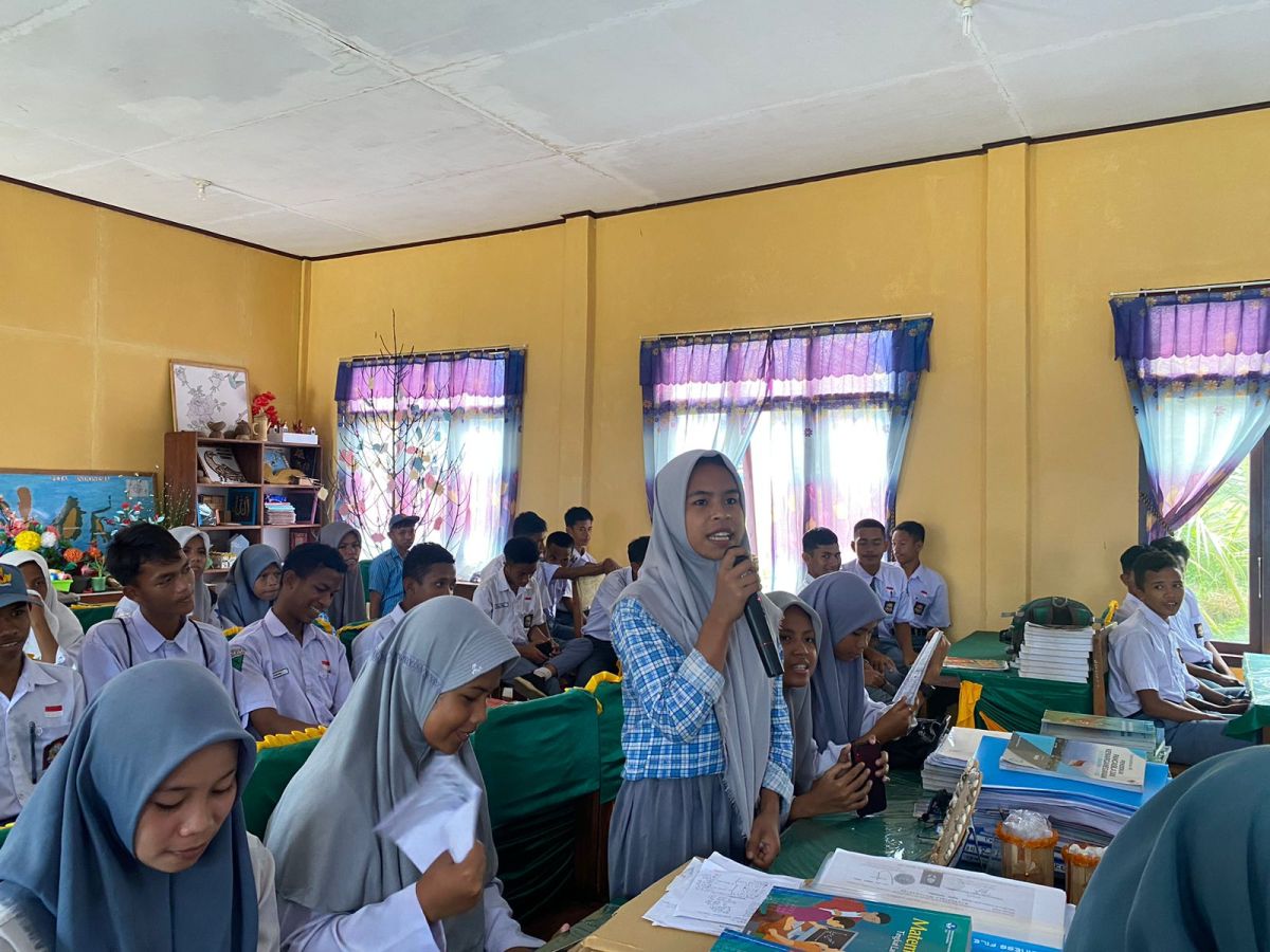 Program Jaksa Masuk Sekolah Kejari Buton di Gelar di SMAN 4 Pasarwajo