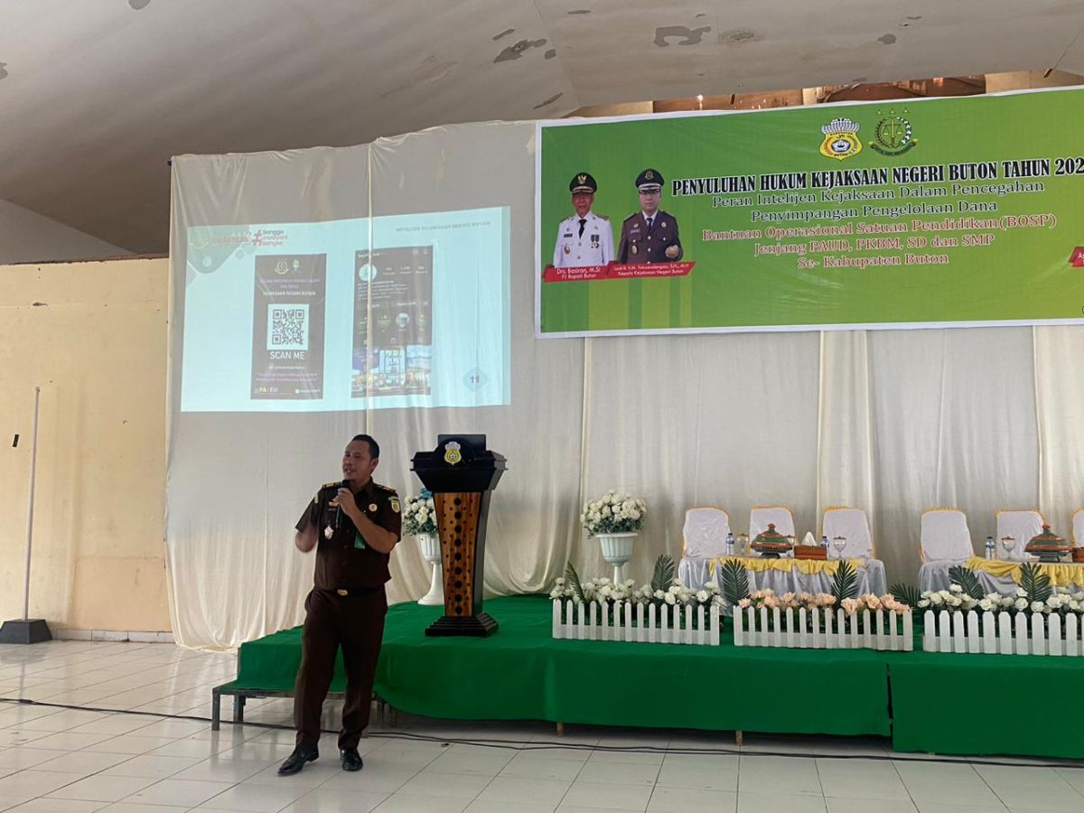 Cegah Penyimpangan Dana BOS, Kejari Buton kembali Sosialisasikan Program Wasaru Cegah Penyimpangan Dana BOS, Kejari Buton kembali Sosialisasikan Program Wasaru
