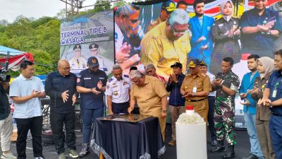 Gubernur Ali Mazi Resmikan Terminal Tipe B di Buton