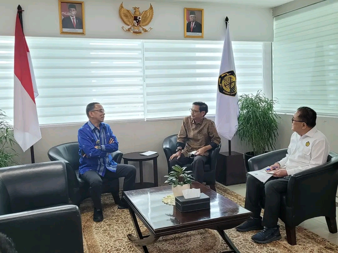 Pj. Bupati Buton Audiensi dengan Sekjen Kementerian ESDM
