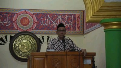 Safari Ramadan Kedua, Pj Bupati Buton Ceramah di Desa Wajah Jaya