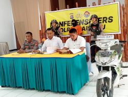 Pelaku Curanmor berhasil di amankan oleh sat reskrim Polres Baubau