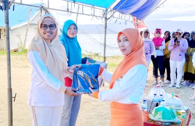 TP PKK Buton Gelar Senam Sehat, Ajak Kader Turunkan Angka Stunting