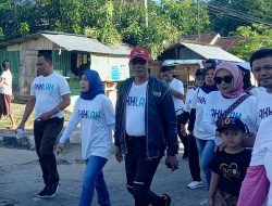 Semarak 25 Tahun BUMN, Pj. Bupati Buton Ikut Jalan Sehat bersama Warga