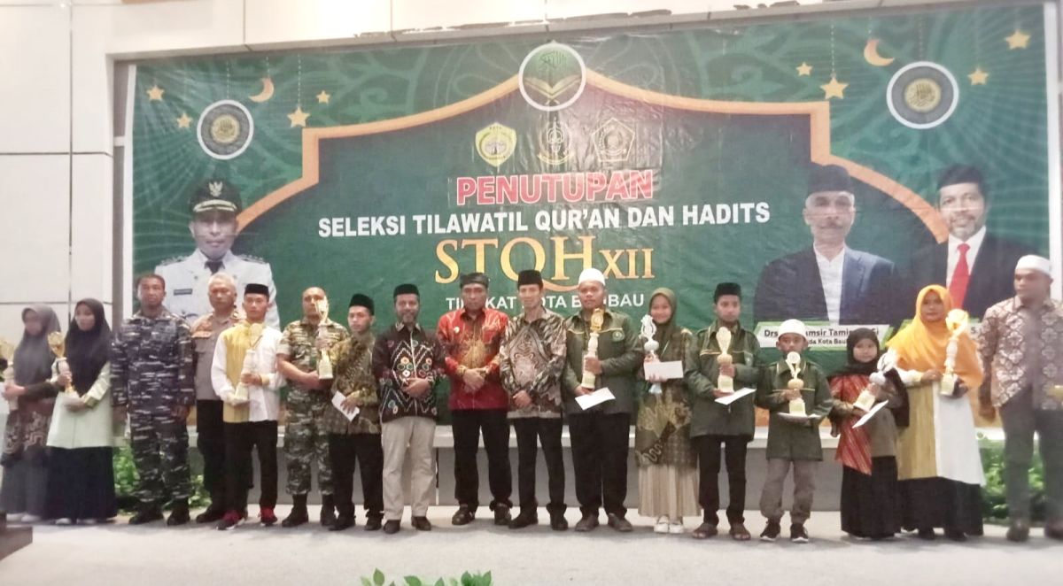 Walikota Resmi Tutup Kegiatan STQH ke XII