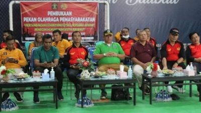 Hari Bhakti Pemasyarakatan Ke-59, Lapas Baubau ikuti Pembukaan Pekan Olahraga Pemasyarakatan