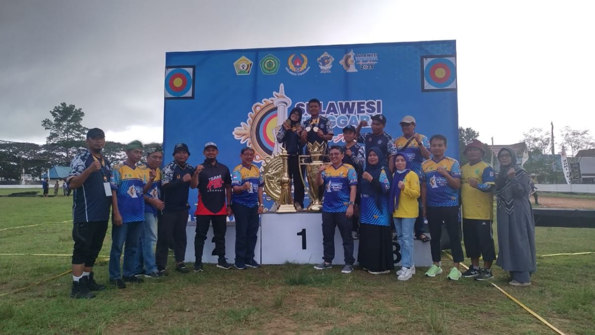 Berikut Perolehan Medali Kejuaraan Panahan Piala Gubernur Sultra dan Bepeka Archery