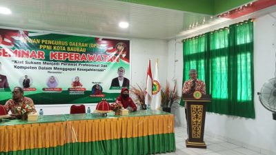 PPNI Baubau Gelar Seminar Kiat Perawat Raih Kesuksesan