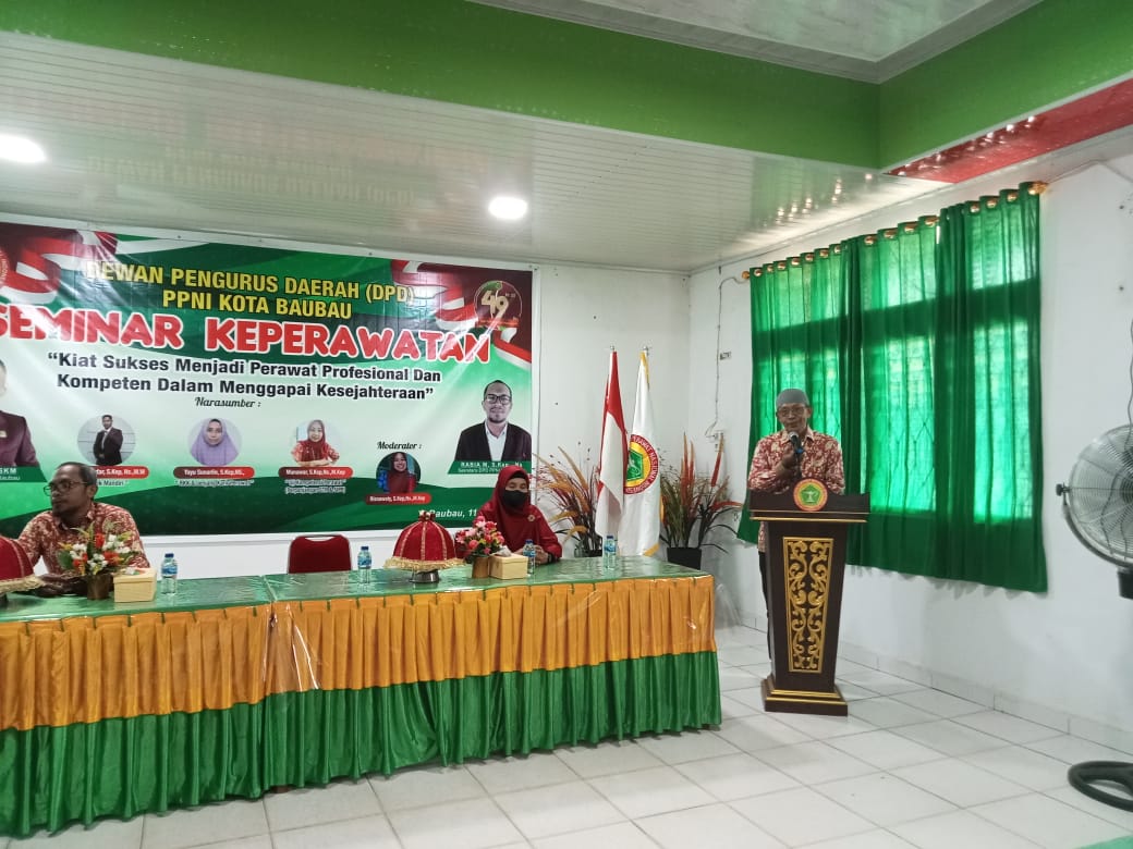 PPNI Baubau Gelar Seminar Kiat Perawat Raih Kesuksesan