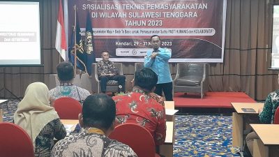 Sosialisasi Pemasyarakatan Maju + Back to Basic pada Warga Binaan Pemasyarakatan Sultra
