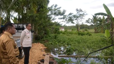Pj. Bupati Buton Tinjau Kawasan Banjir Lasembangi