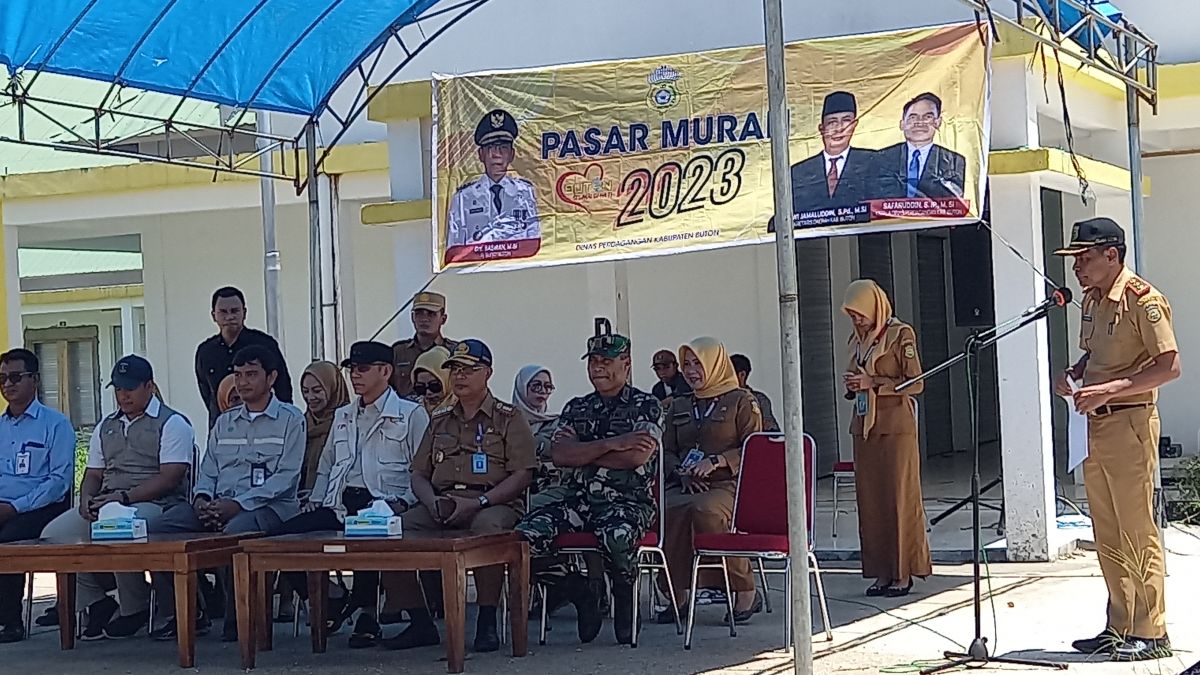 Ramadan, Pemkab Buton Gelar Pasar Murah untuk Warga