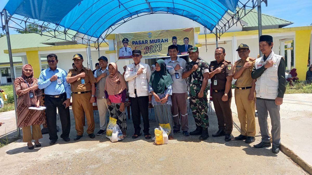 Ramadan, Pemkab Buton Gelar Pasar Murah untuk Warga