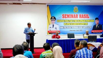 Pemkab Buton Gelar Seminar Hasil Penelitian Studi Kelayakan Pemekaran Wilayah Kecamatan Kapontori