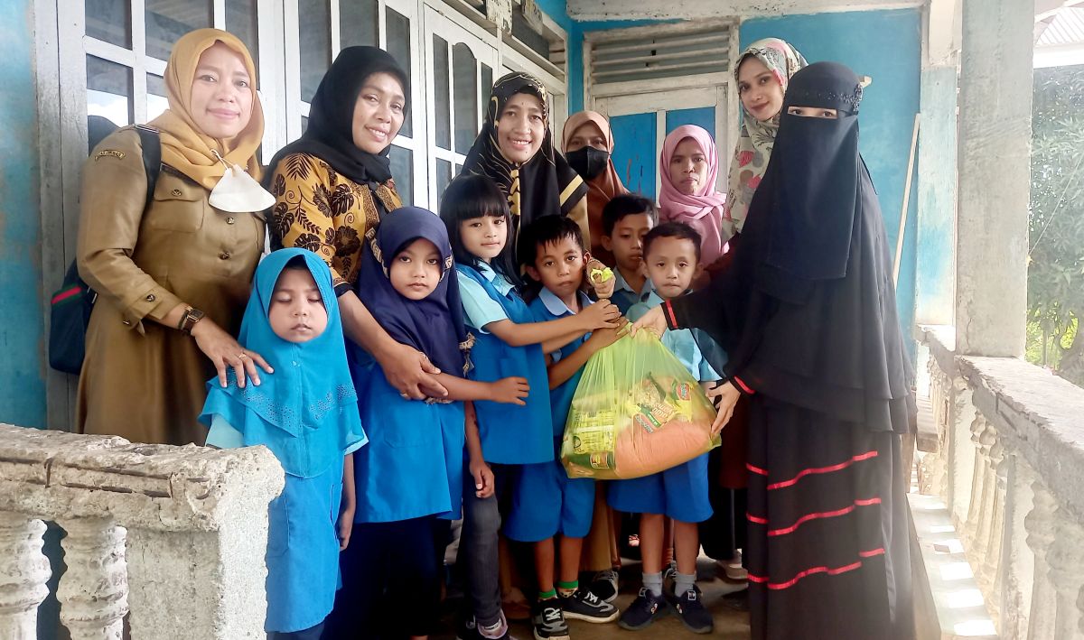 Berkah Ramadhan, TK Negeri 2 Buton Berbagi Sembako