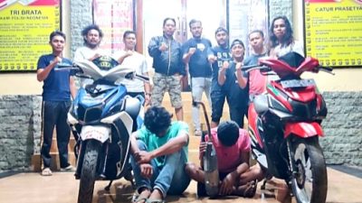 Polisi Tangkap 2 Pelaku Pencurian Motor di Pasarwajo