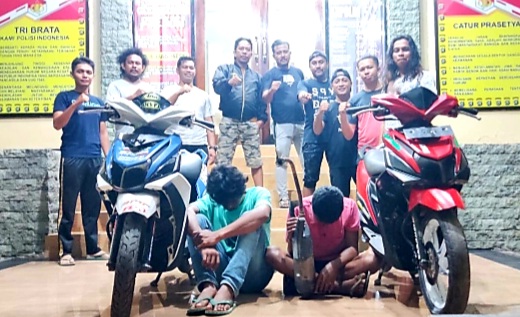 Polisi Tangkap 2 Pelaku Pencurian Motor di Pasarwajo