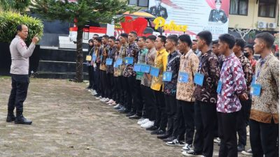 Kapolres Buton Beri Arahan Kepada 120 Casis Polri