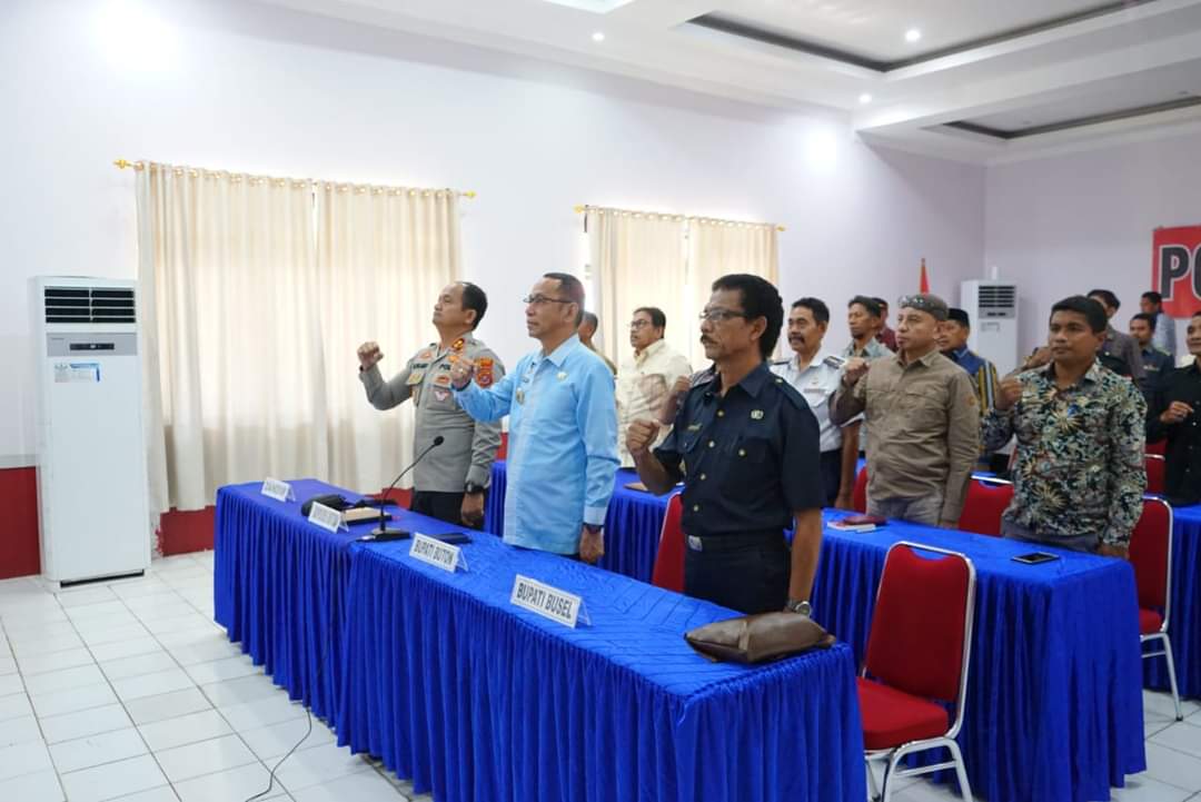 Pj. Bupati Buton Ikuti Rakor Persiapan Idul Fitri