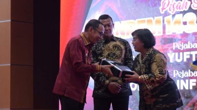 Pj. Bupati Buton Hadiri Pisah Sambut Danrem 143 HO