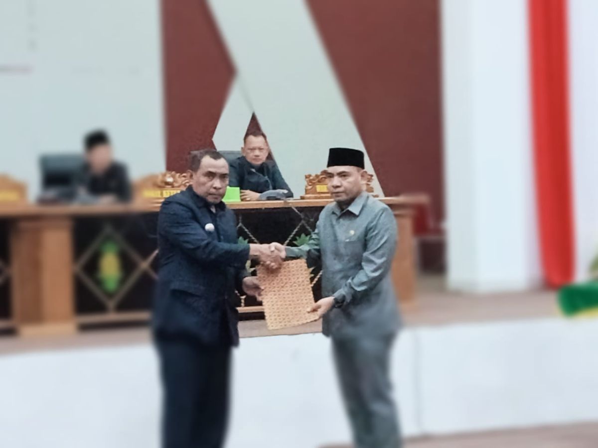 DPRD Baubau Gelar Sidang Paripurna Laporan Pansus terhadap LKPJ Wali Kota 2022