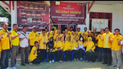 Golkar Buton Daftarkan 25 Bacaleg di KPU