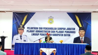 Pj Bupati Sayangkan Sikap Sekda Buton, Enggan Menandatangani Undangan Pelantikan