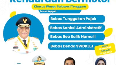 Mulai Hari ini, Program Pemutihan Pajak Kendaraan Digelar