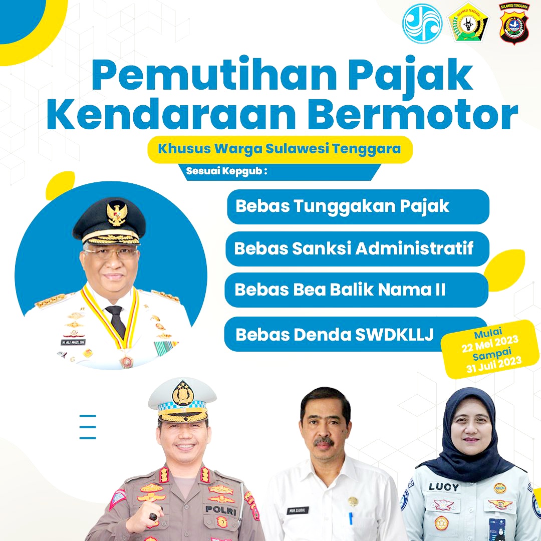 Mulai Hari ini, Program Pemutihan Pajak Kendaraan Digelar