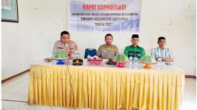 Kapolsek Sampuabalo Ajak Seluruh Elemen di Siotapina Jaga Kamtibmas