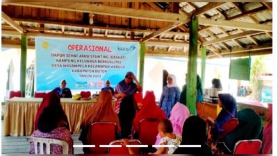 Pembangunan Gedung Balai Pertemuan Desa Prioritas Program Fisik DD Wasampela