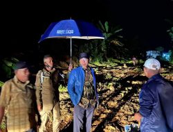 Gerak Cepat, Pj. Bupati Buton Tinjau dan Tangani Longsor di Wakoko