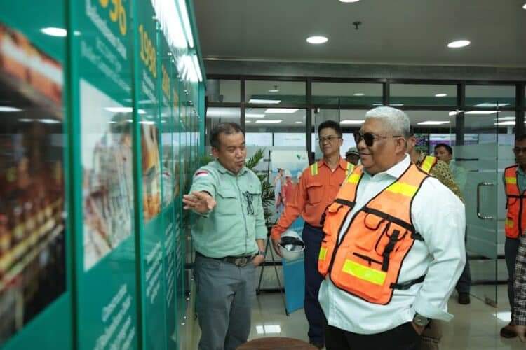 Gubernur Ali Mazi Terkesan Melihat Praktik Pertambangan PT Vale