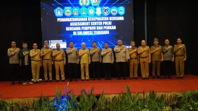 Pemkab Buton Tanda Tangani Kesepakatan Bersama Polda Sultra