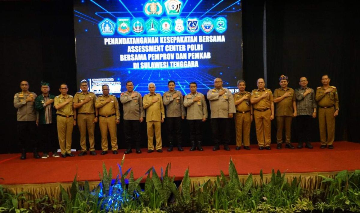 Pemkab Buton Tanda Tangani Kesepakatan Bersama Polda Sultra