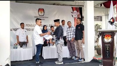 Daftarkan Calegnya, Partai Hanura Baubau Target Ketua DPRD