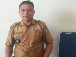 2023, Pemdes Holimombo Garap Pagar TK dan Pengadaan Pipa