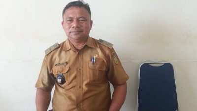 2023, Pemdes Holimombo Garap Pagar TK dan Pengadaan Pipa