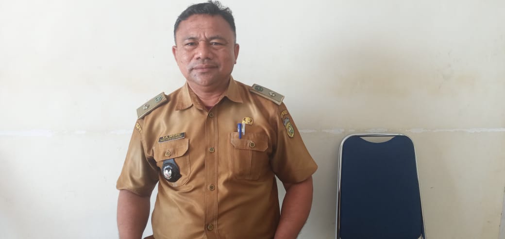 2023, Pemdes Holimombo Garap Pagar TK dan Pengadaan Pipa
