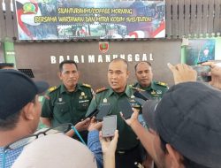 Dandim Buton Silaturahim dengan Awak Media