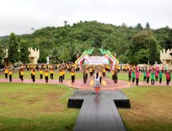 Tingkatkan Sinergitas TNI-Polri, Polres Buton Gelar Olahraga Bersama