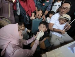 Imunisasi Polio Kabupaten Purwakarta Capai 101 Persen