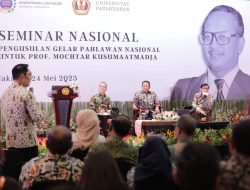 Gubernur Ridwan Kamil Minta Dukungan Pusat Pengusulan Prof. Mochtar sebagai Pahlawan Nasional