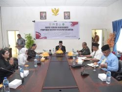 Pj. Bupati Buton Pimpin Rakor Sinergitas Penurunan Angka Stunting