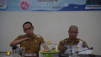 Pj. Bupati Buton Pimpin Rapat Evaluasi Stunting, Sampaikan Terima Kasih pada TPPS