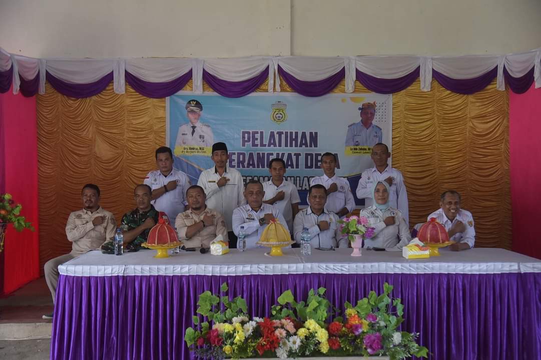Pemkab Buton Gelar Pelatihan Peningkatan Kapasitas Aparatur Desa di Lasalimu