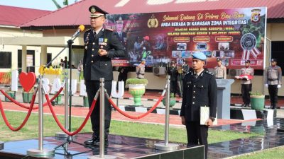 Kapolres Baubau Pimpin Upacara Peringatan Hari Lahir Pancasila