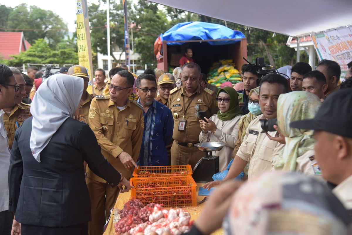 Pemprov Sultra Pusatkan Lounching Gerakan Pangan Murah (GPM) di Buton